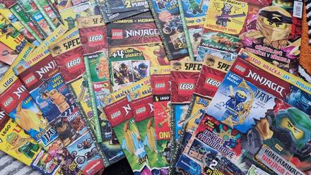 Časopisy lego ninjago,