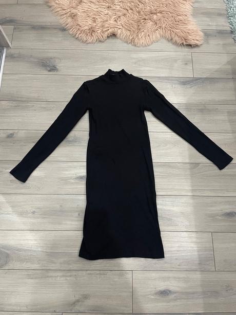 Dámske šaty s čierne, h&m,s