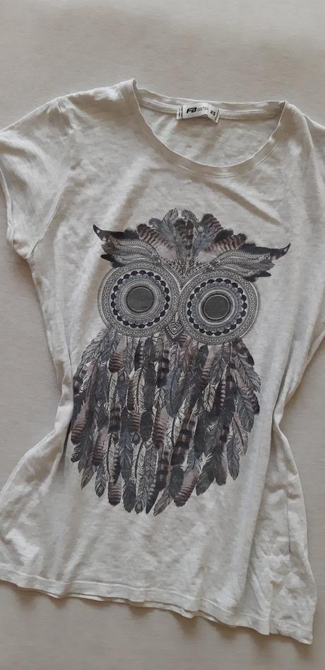 Tričko sova, new yorker,xs