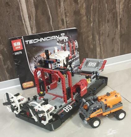 Skladačka  kópia  lega technic 42076  - vznášadlo, 