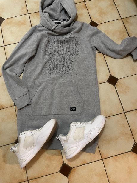 Predlzene mikina superdry, superdry,s