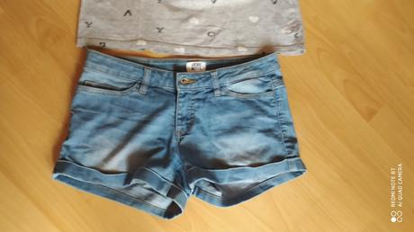 Kraťasy +tričko v.38, vero moda,38