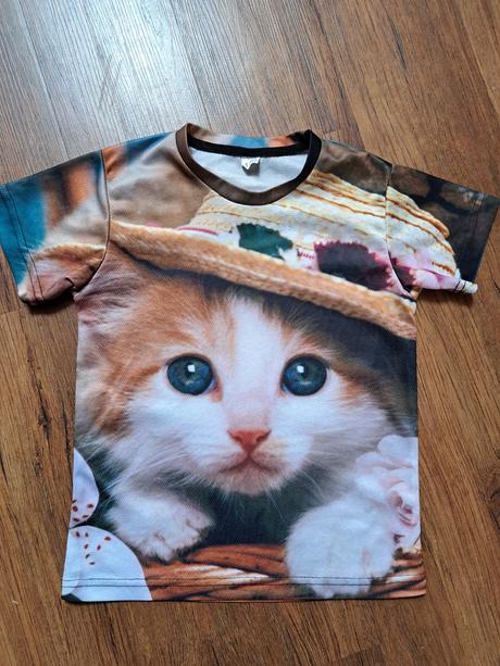 Tričko mačička 128, 128