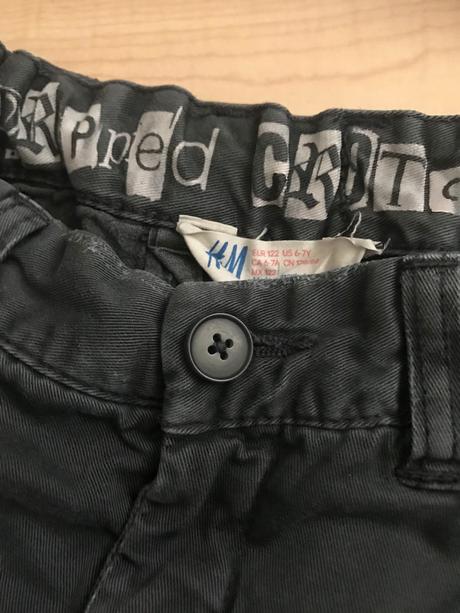 Nohavice 6-7 rokov, h&m,122