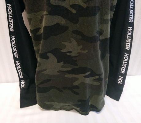 Pánske zeleno čierne tričko, hollister, m, hollister,m