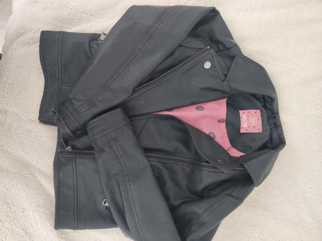 Kožienková bunda 140 top stav, coolclub,140