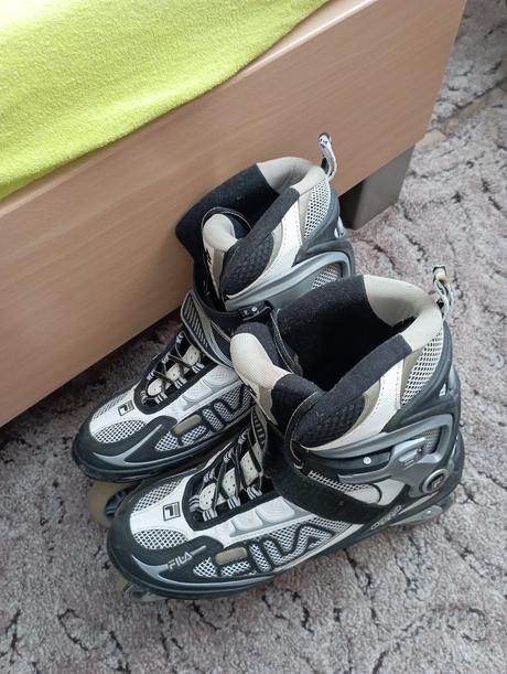 Pánske in- line kolieskové korčule, fila,43