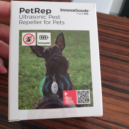 Ultrazvukový dobíjací prístroj proti kliešťom, 