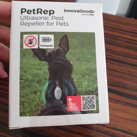 Ultrazvukový dobíjací prístroj proti kliešťom,