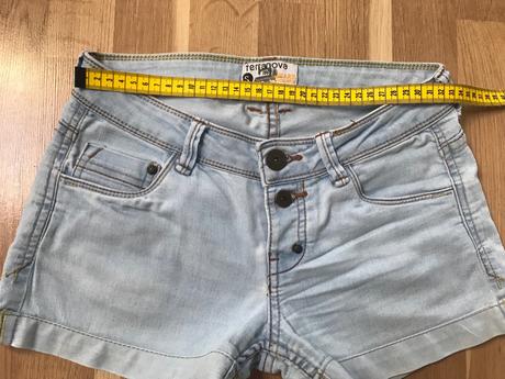 Bledomodré šortky, terranova,s