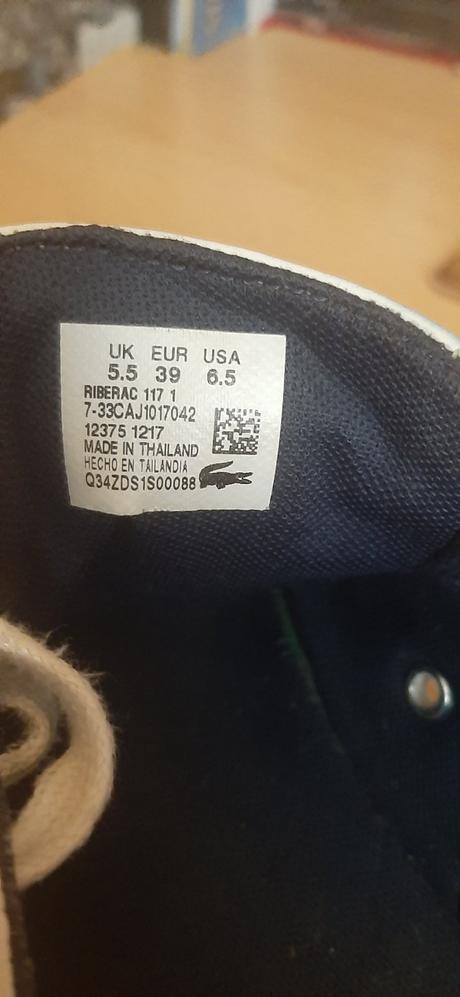 Tenisky lacoste + 1 gratis, lacoste,39