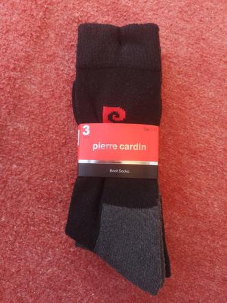 Pierre cardin pánske ponožky 3 páry veľ. 41-45, pierre cardin,40 / 42 / 44 / 46