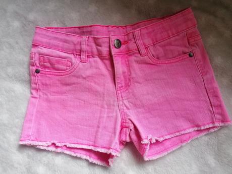 Krátke riflové nohavice, 140