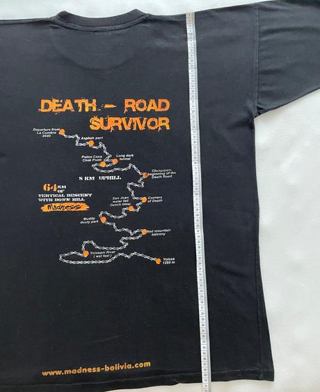 Tricko čierne original z bolivie, xl