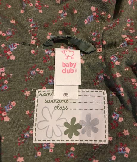 Jarná/letná bunda, baby club,68