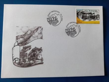 Historické autá, motorky a lode pamätná obálka, 