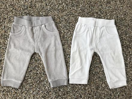 2x velúrové tepláky , f&f,74