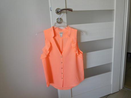 Neonková blúzka 34v,, h&m,34