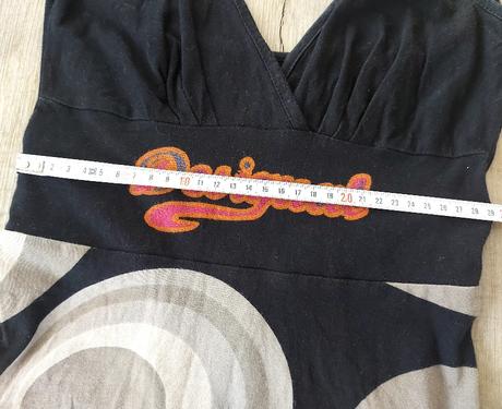 Čierne letné šaty desigual, desigual,xs