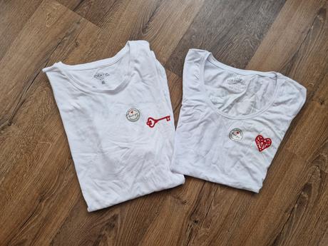 Trička pre pár/novomanželov, m / xl