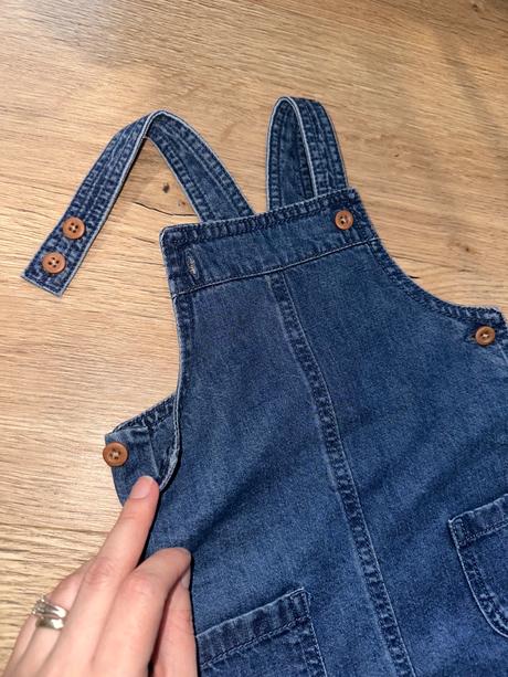 Riflové šaty na traky, f&f,80