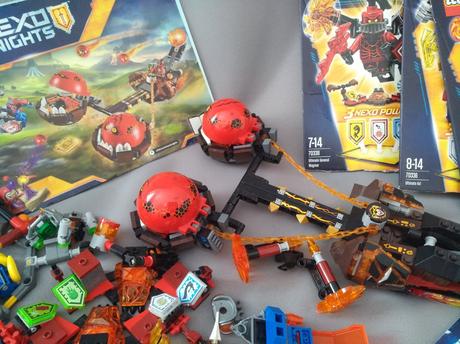 Lego nexus knight(8 sad), 