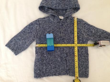 Mäkkučký svetrík s kapucňou v.62/68, f&f,62