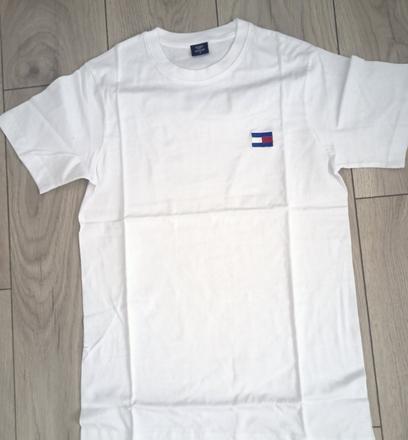 Hilfiger pánske tričko biele veľkosť s, tommy hilfiger,s