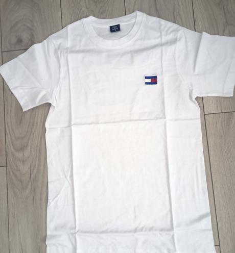 Hilfiger pánske tričko biele veľkosť s, tommy hilfiger,s