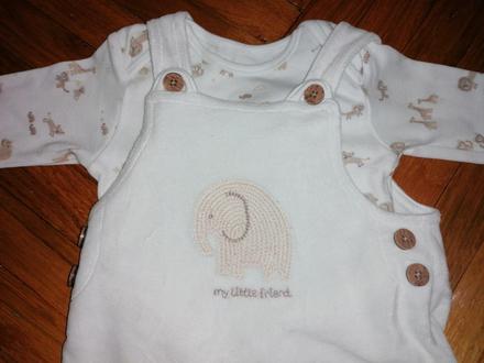 Nádherná jemná súprava george 62/68, george,62