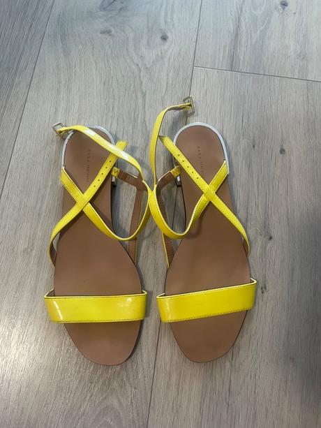 Zlte sandale, zara,38