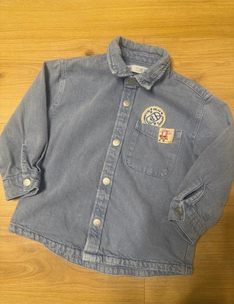 Riflová košeľa zara, zara,98