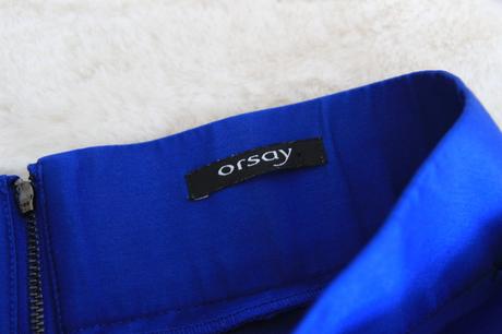 Modrá áčková sukňa, orsay, orsay,xs