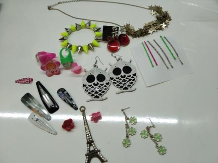 Sponky, prstene, nausnice,