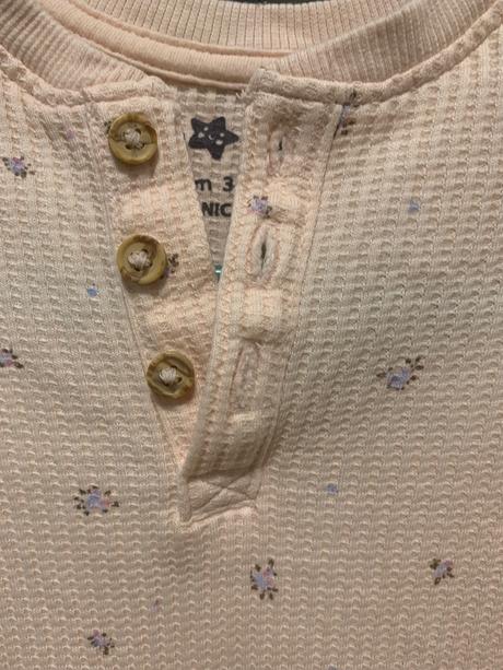 Pyžamkový overál s kvietkami, 68