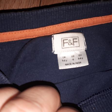 Tričko s dlhym rukavom, f&f,116