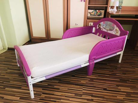 Detská posteľ frozen, šírka (cm): 60,dĺžka (cm): 140