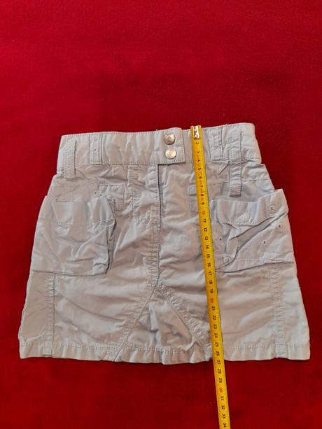 Plátená bledomodrá suknička, next,92