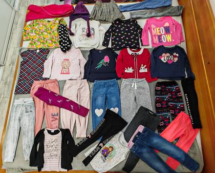 Balík pre dievčatko č. 4 - veľkosť 110/116, 104–116