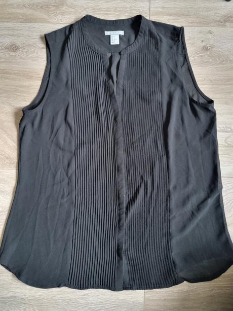 Čierna blúzka h&m, h&m,l