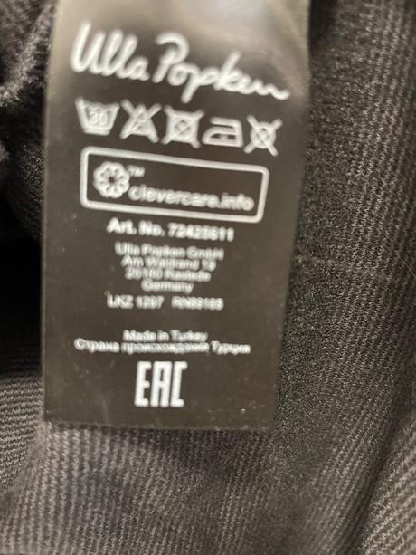 Ulla popken elegantný top, 48