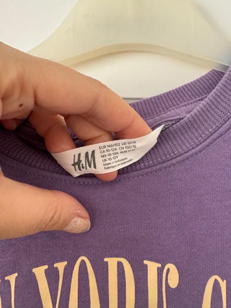 Pekna mikinka, h&m,146
