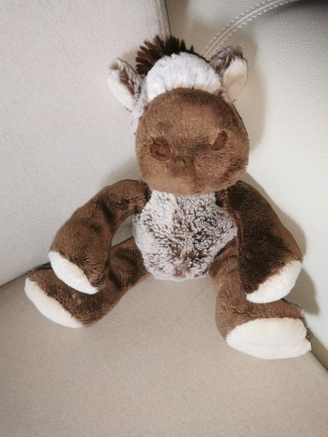 Safari plyšová zebra, žirafa, kôň, 