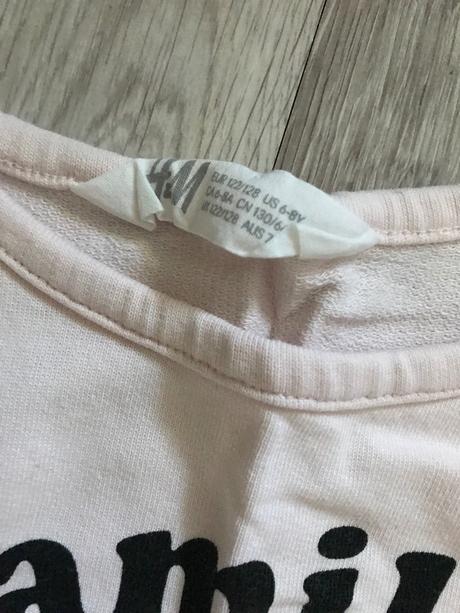 Šaty family 6-8 rokov, h&m,128