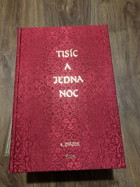 Kniha - tisíc a jedna noc, zvazok 1,4,6,7,8, 