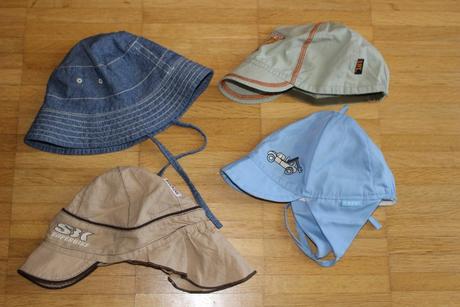 Letne klobuciky a ciapky, vel. 74, super stav, h&m,74