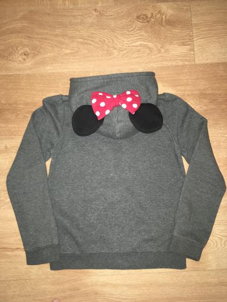 Mikina minnie mouse, h&m,140