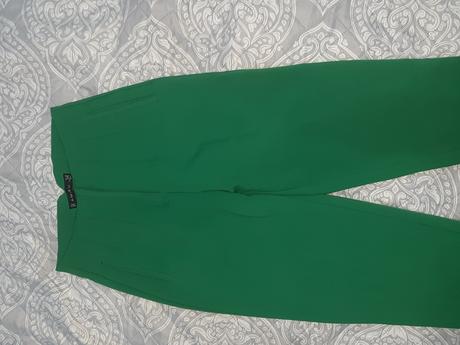 Zelené damske nohavice, amisu,34