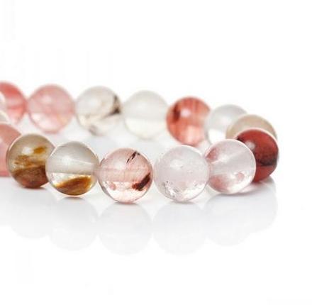 Syntetický kremeň 8 mm - 48 kusov, 