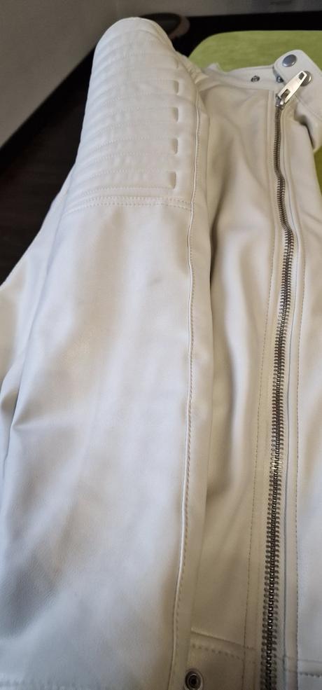 Zara panska bezova kozenkova bunda, zara,l